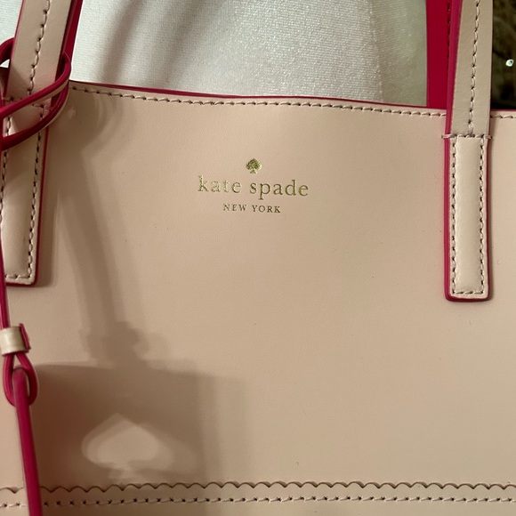 NWOT Kate Spade Ilise Freeman Street Bag Baby Pink Fuschia crossbody han… - Picture 5 of 16